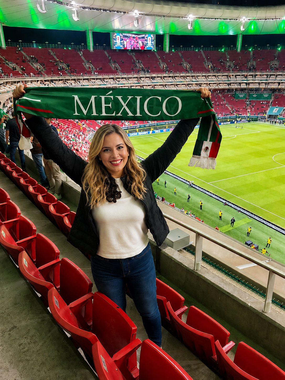 Bufanda Tricolor México | Fiestas Patrias | 160 x 15 cm
