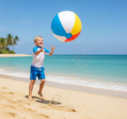 Pelota Inflable Bestway Multicolor de 51 cm para Alberca y Playa Modelo 31021