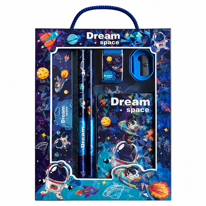 Kit de Papelería Escolar Astronautas | Recuerdo para Fiesta Infantil