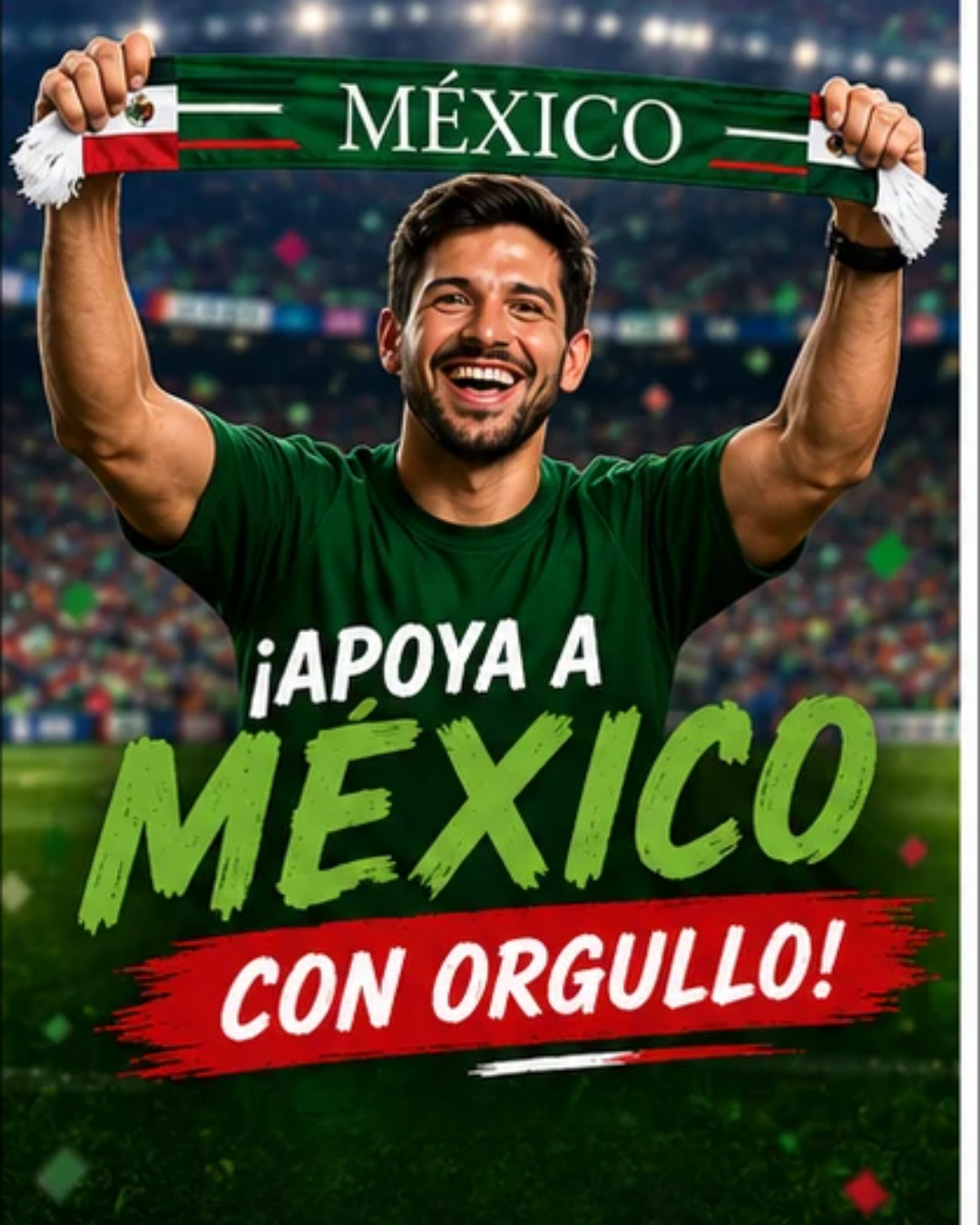 Bufanda de Fútbol México
