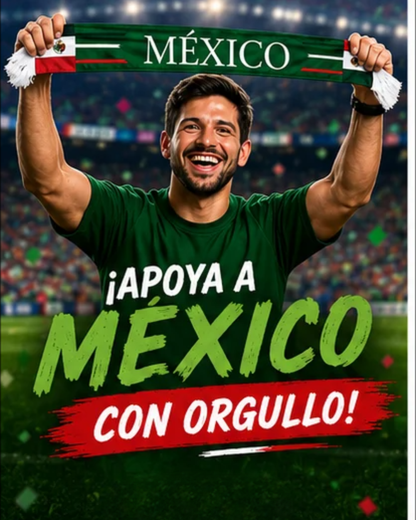 Bufanda de Fútbol México