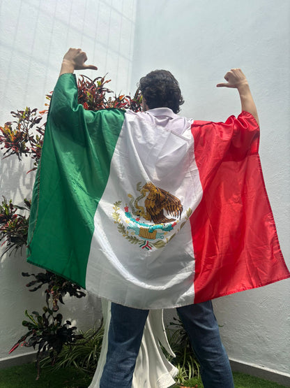 Capa Bandera México 15 Piezas