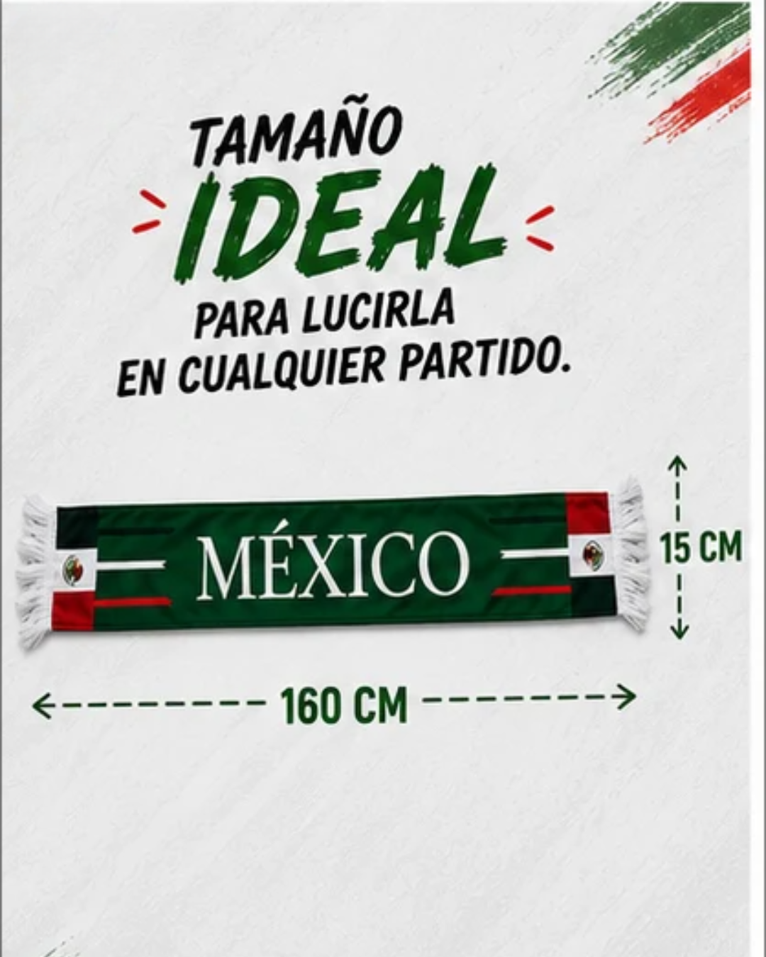 Bufanda de Fútbol México