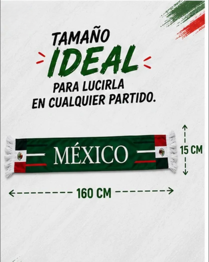 Bufanda de Fútbol México