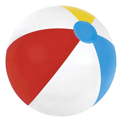 12 pelotas inflables multicolor de 61 cm para playa y alberca