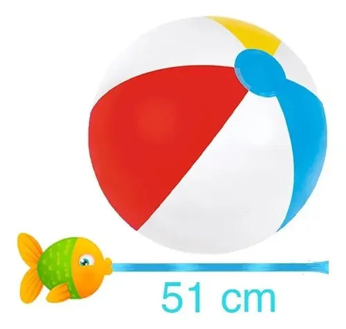 Pelota inflable Bestway de 51 cm para playa y alberca