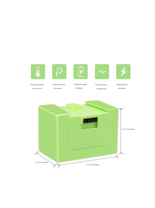 Batería de reemplazo de 5000 mAh compatible con Roomba