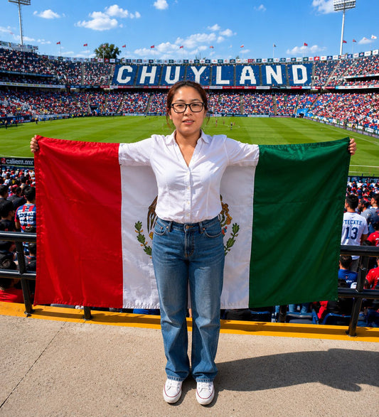 Capa Bandera Futbolera México