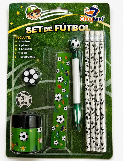 🎁 15 Kits Futboleros para Cumpleaños y Bolos