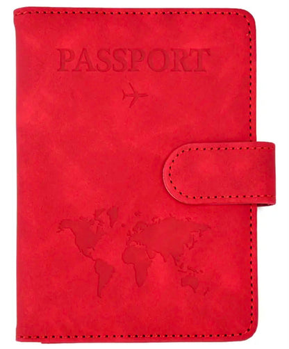 Portapasaporte RFID con Espacio para Visa y Tarjetas