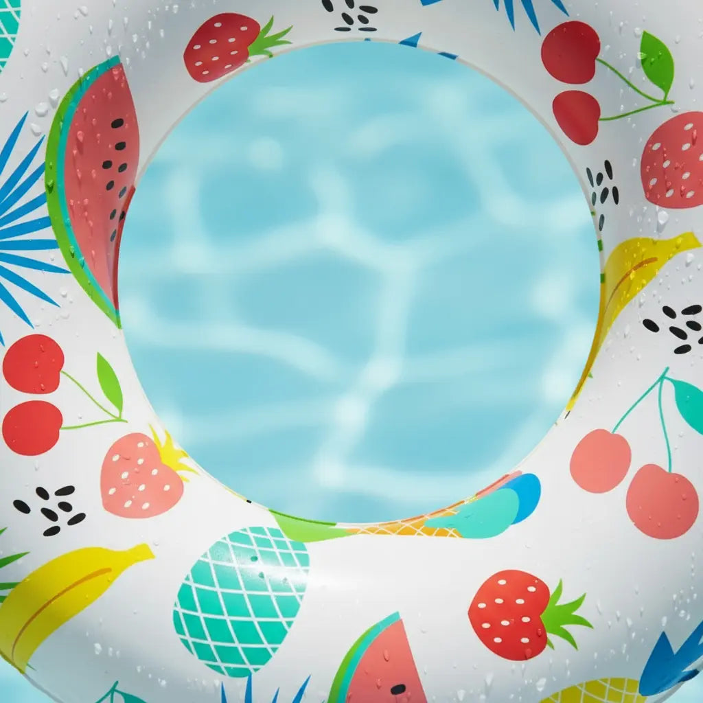 Dona Salvavidas Inflable Bestway Multicolor tropical 61 cm | 3 a 6 años