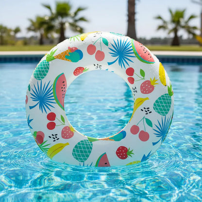 Dona Salvavidas Inflable Bestway Multicolor tropical 61 cm | 3 a 6 años
