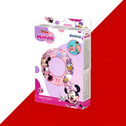 Dona Salvavidas Inflable de minnie mouse 56 cm para Niñas | 3 a 6 años