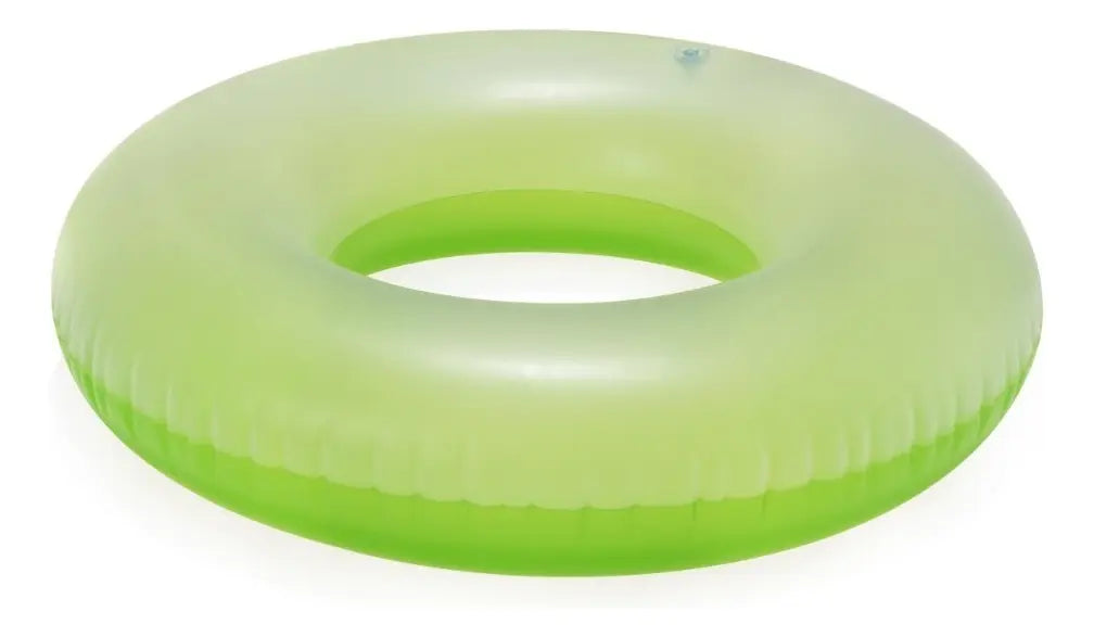 Dona Salvavidas Inflable verde Neón 76 cm para Niños | 3 a 6 años